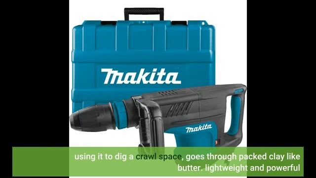 Makita HM0870C 11 Pound Demolition Hammer SDS Max смотреть онлайн