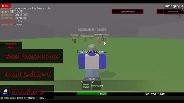 roblox:boss battle stages/in 3D!? (part 1) смотреть онлайн