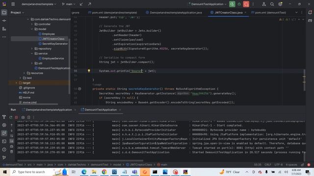 JWT (Json Web Token) ጀይ ዳብሊው ቲ :https://github.com/aagezai/DahlakTechnoJWTRestemplate.git смотреть онлайн