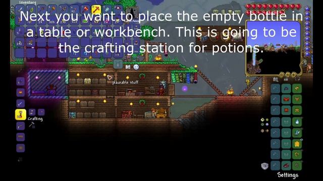 How to make an obsidian skin potion in Terraria 2021 смотреть онлайн
