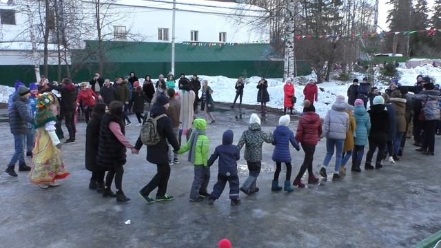 Широкая Масленица с артистами театра Город,Березовая роща,9 3 19,11 смотреть онлайн
