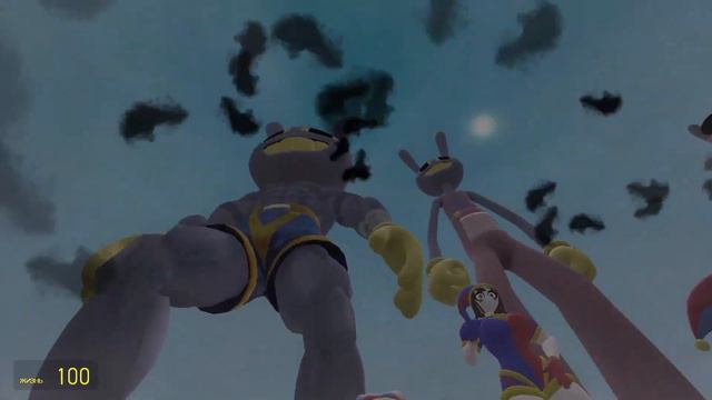 JAX, RAGATHA, POMNI VS CURSED NIGHTMARE THE AMAZING DIGITAL CIRCUS In Garry's Mod