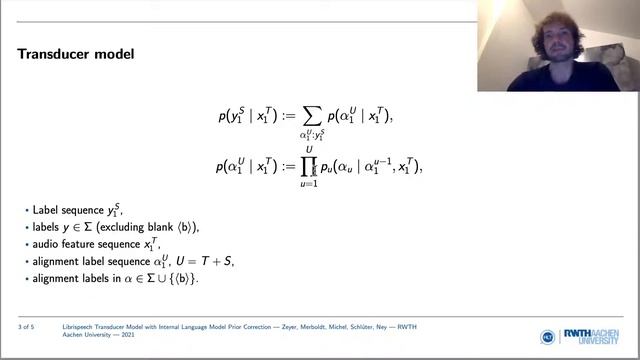 Librispeech Transducer Model with Internal Language Model Prior Correction - (3 minutes introduc... смотреть онлайн