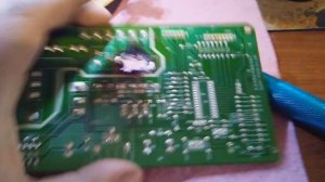 Ремонт электронного модуля управления холодильником LG