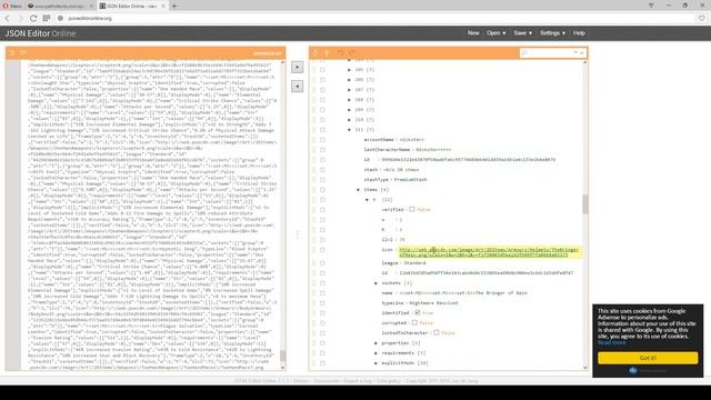 Path Of Exile API #4 - New Item Trade API Function Overview | JSON Format | jsoneditoronline смотреть онлайн