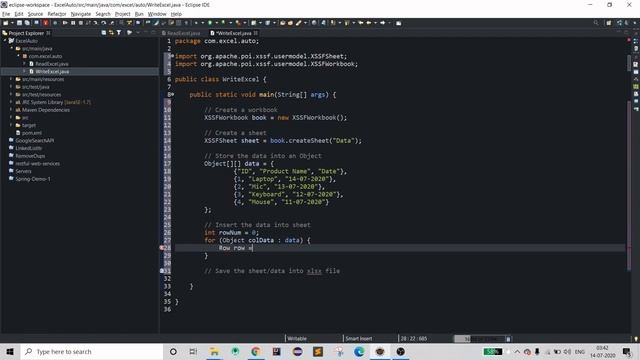2/2 | Simple Excel Automation Using Java | Excel Automation | Eclipse | Core Java | Microsoft Excel смотреть онлайн