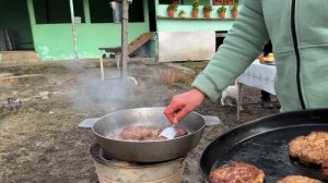 Домашние Бургеры от Которых Никто не устоит! Расслабляющая кулинария в деревне.