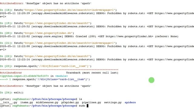 Scrapy Web Scraping Tutorial | Rewriting existing Python code for Property / Real Estate Site data смотреть онлайн