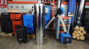 Дровяной водогрейный титан КВЛ НЧ INOX 2.0 Ермак ( дровяная водогрейная колонка душ для дачи )