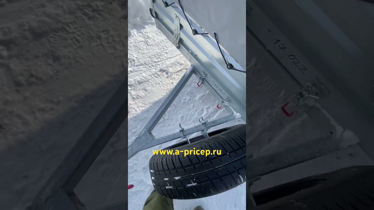 Легковой прицеп для снегохода купить Казань УФА Н Челны Чебоксары АРИВА #мзса #brp #казань #прицеп смотреть онлайн