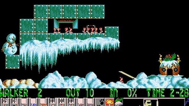 Holiday Lemmings 1994 level 16 смотреть онлайн