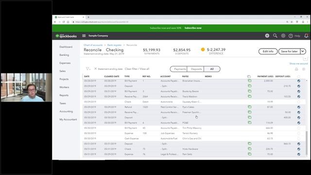Master Accounting: Reconcile Accounts & Reports Like A Pro | QuickBooks Training Webinars 2019 смотреть онлайн