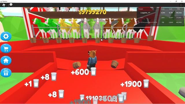 Milk Tycoon - Roblox - Unlocking Ruby Cow! Includes Codes смотреть онлайн