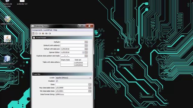 Como agregar un JCalendar | Netbeans 8.2 - Rackcode смотреть онлайн