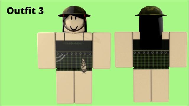 Green Outfits (Roblox) смотреть онлайн