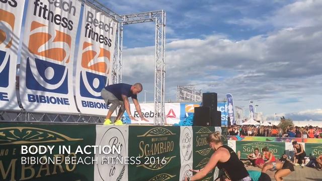 ALESSANDRO MUÒ - "BODY IN ACTION" @ BIBIONE BEACH FITNESS 2016 смотреть онлайн