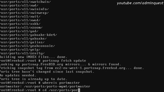 Обновление портов FreeBSD / Updating FreeBSD Ports