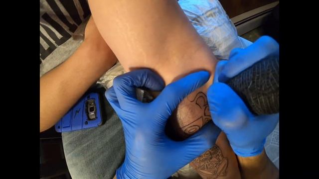 Taino sun/aztec tattoo, representing Puerto Rico смотреть онлайн