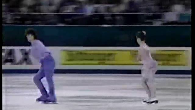 Natalia Mishkutenok-Artur Dmitriev LP 1992 World Figure Skating Championships смотреть онлайн