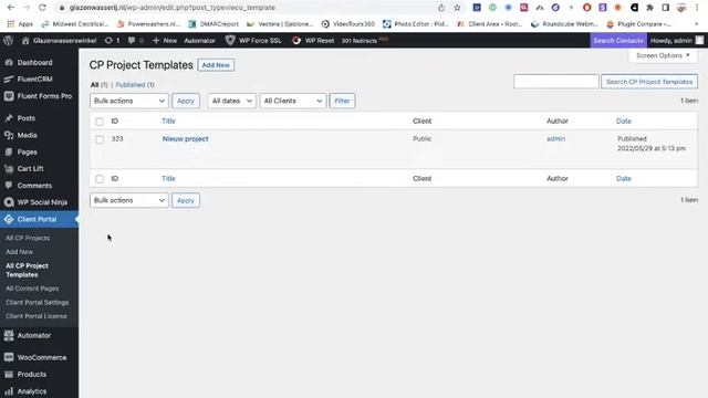 Wordpress client-portal & Fluent form pro смотреть онлайн