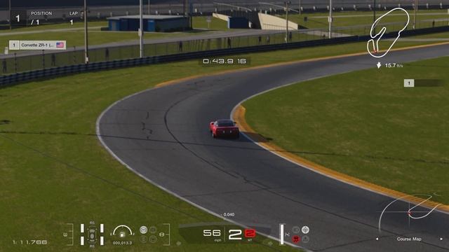 Chevrolet Corvette ZR-1 (C4) at Daytona - Gran Turismo 7 смотреть онлайн