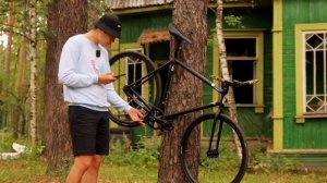 Велосипед Octopus Vulgaris 58. Fixed Gear светлых ковидных времен.