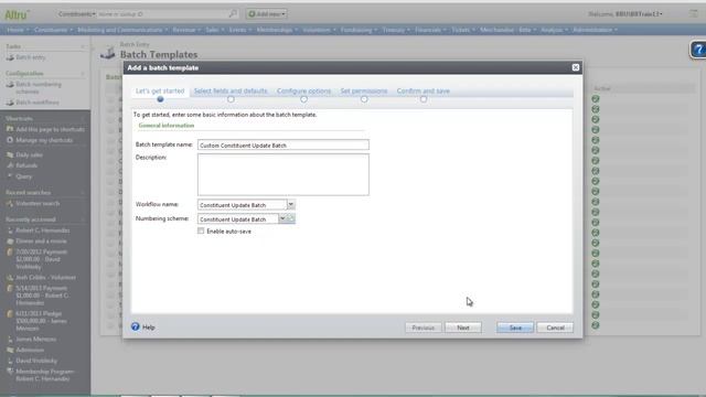 Configuring Constituent Matching Settings in Batch смотреть онлайн