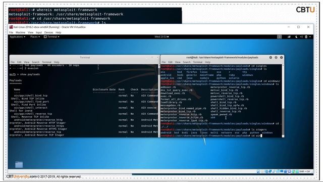 1.8 Metasploit Modules Payloads смотреть онлайн