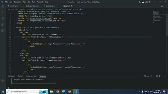 Vue3 Computed ,Conditionals and array looping смотреть онлайн