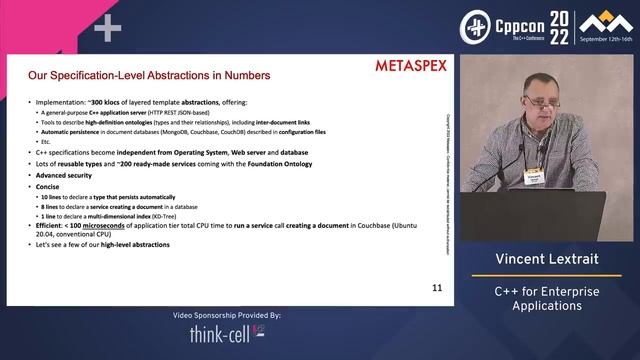 C++ for Enterprise Applications - Vincent Lextrait - CppCon 2022 смотреть онлайн