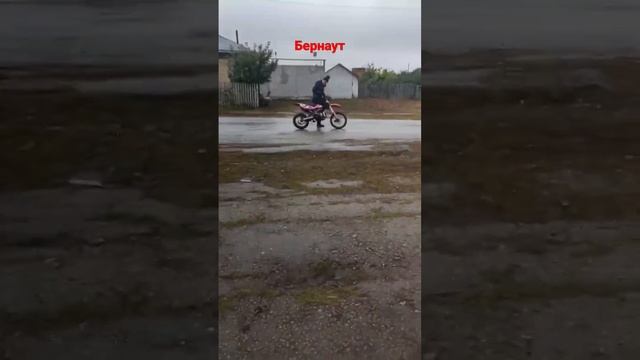лютый бернаут на питбайке 125cc #питбайки #мотоцикл С МОТОБРАТА ПОДПИСКА! смотреть онлайн