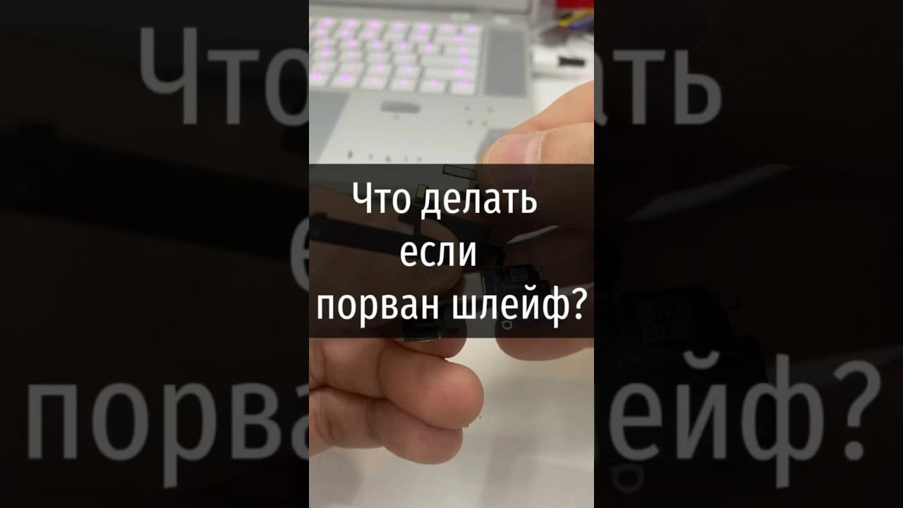 Что делать, если порван шлейф слухового динамика на iPhone X смотреть онлайн
