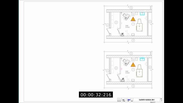 AutoCAD drafting real-time to install on electrical medical equipment in projects Hospital. смотреть онлайн