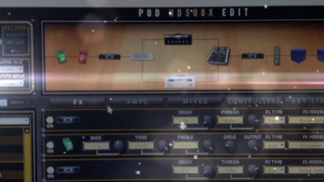 Djent Tone Test POD HD 500x смотреть онлайн