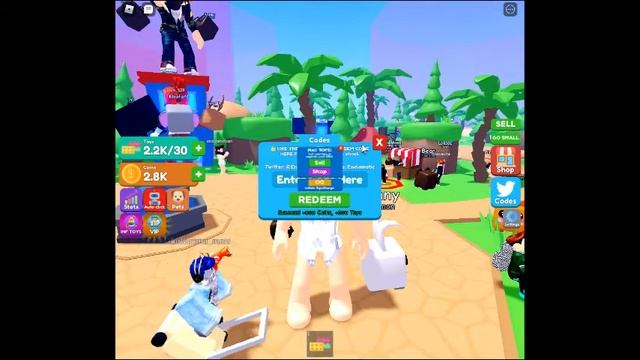 КОДЫ Grow Up Simulator Роблокс. Симулятор Врасления КОДЫ. смотреть онлайн