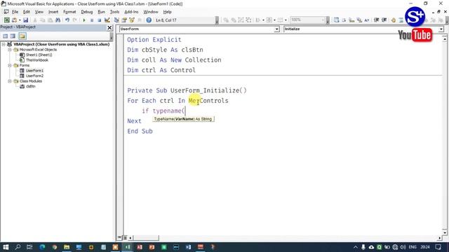 VBA Class module for cancel buttons across all userforms смотреть онлайн