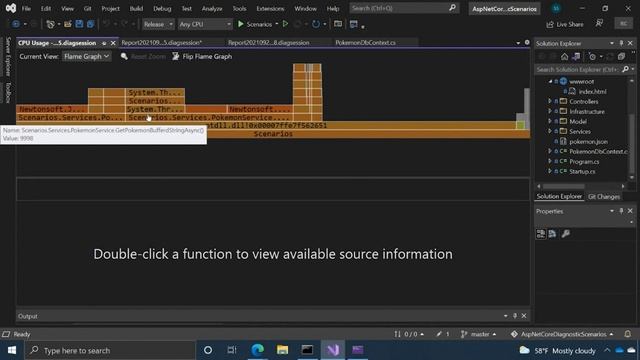 Speed up your .NET app with the CPU profilers with Visual Studio 2022 смотреть онлайн