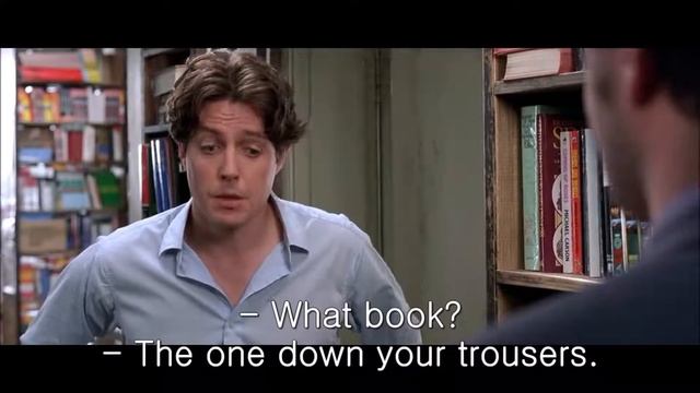 Learn English With Movies   Notting Hill @1   The One Down Your Trousers  Full HD
