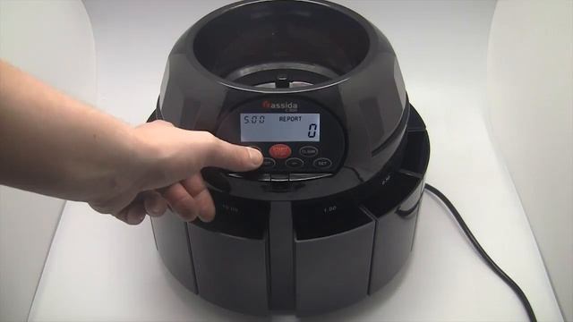 Счетчик монет Cassida C300 смотреть онлайн