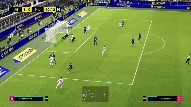 eFootball 2023 - Gameplay - Inter Milan vs Milan | San Siro | PC смотреть онлайн