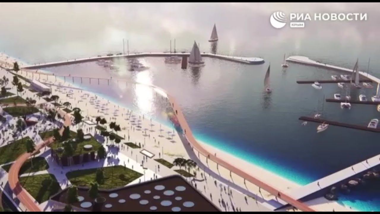 Евпатория 2024. Типа Дубай, мега-проект "Золотые пески России" превратит Евпаторию в суперкурорт! смотреть онлайн