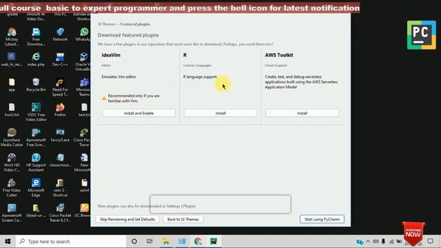 v#3 || how to download pycharm for window 10 || complete setup for python suggestion|| HINDI / URDU смотреть онлайн