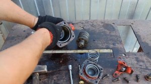 Трактор т 25 Фильтр гидросистемы часть 1 (разборка) (2021)