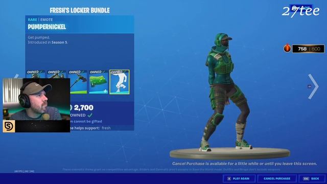 Streamers React To Fresh Bundle Instinct Skin In Fortnite Item Shop Today смотреть онлайн