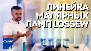 Линейка малярных ламп Lossew