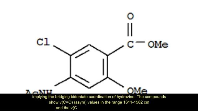 Study on Thermal Degradation of Hydrazinated Transition Metal Acetamido Benzoates смотреть онлайн