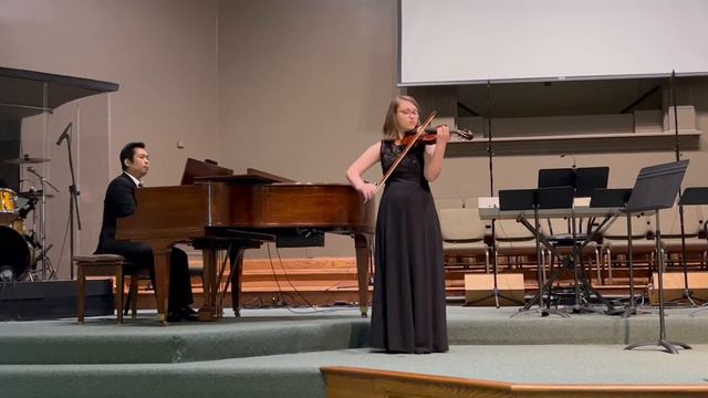 Elora's Playing Violin with Muan Pi on Piano - Scene de Ballet by Charles De Beriot смотреть онлайн