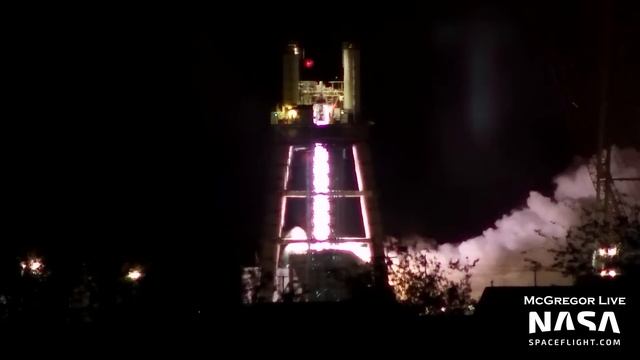 SpaceX Tests Raptor Rapid Relight Capability смотреть онлайн