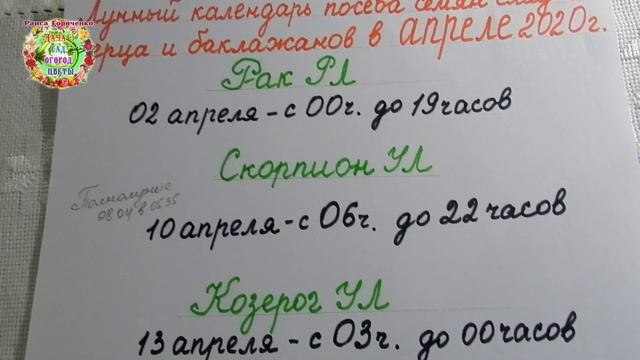 Можно ли сажать перец и баклажаны в апреле 2020 года? Благоприятные дни для посадки перца и баклажа смотреть онлайн