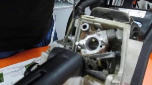 MS 260 - нет подачи масла